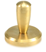 Латунная печать с гравировкой 35-40 мм