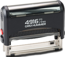 Автоматический большой штамп 75х38 мм